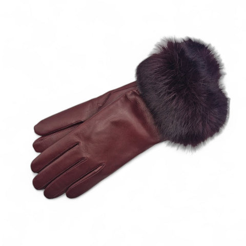 Szendelbacher - Ladies' gloves w/rabbit edge