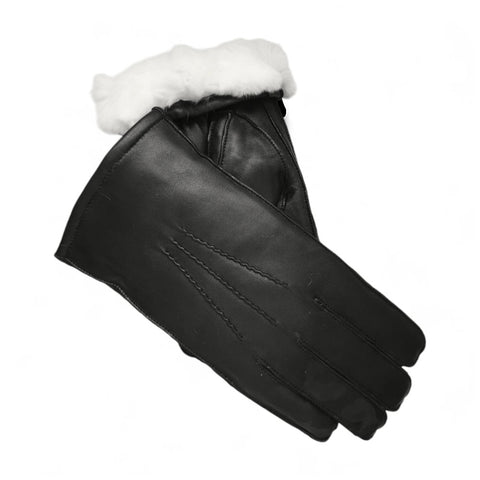 OTTO KESSLER - Men's gloves rabbit skin