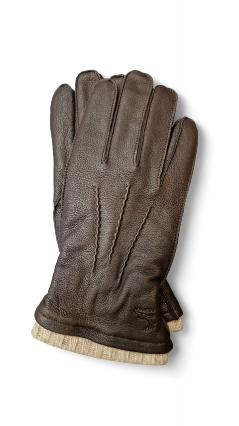 HK Herrahanskar Hjartarskinn svarbrúnt