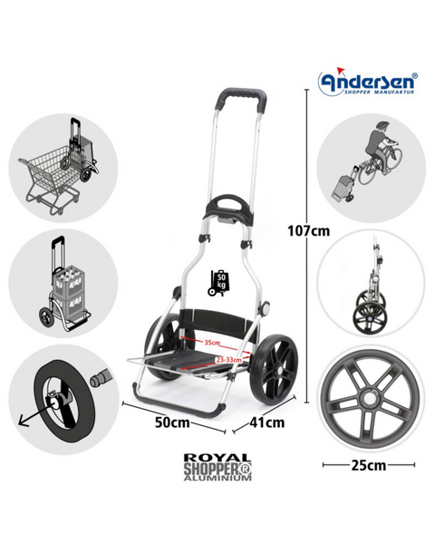 ANDERSEN Royal Shopper® Holk - Innkaupakerra