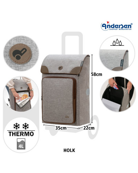 ANDERSEN Royal Shopper® Holk - Innkaupakerra
