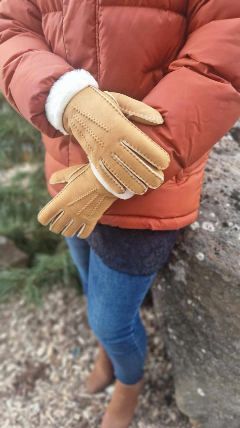 HK Ladies Gloves - Mocha