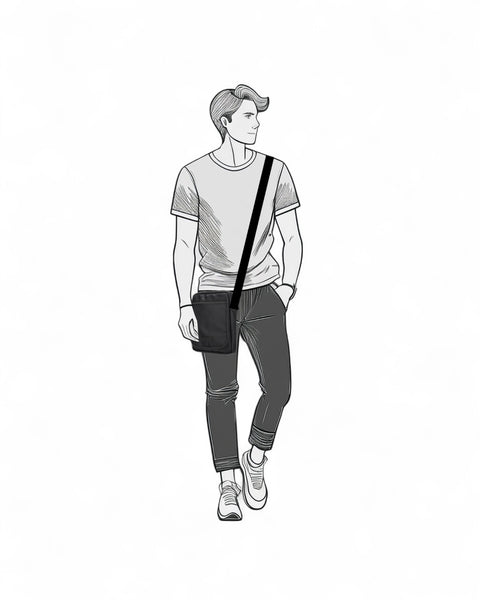 ENRICO BENETTI Innspruck - Hliðartaska