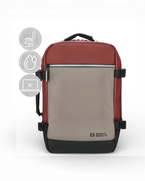 ENRICO BENETTI Bergen - 15" bakpoki - undir sæti
