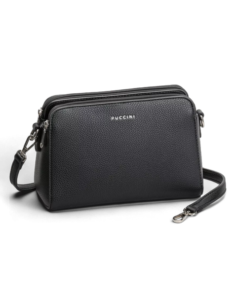 black puccini leather backpack PUCCINI Anna Shoulder bag – Tösku-og hanskabúðin