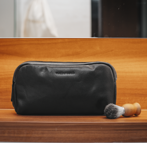 HOUSE OF SAJACO - Leather cosmetic bag