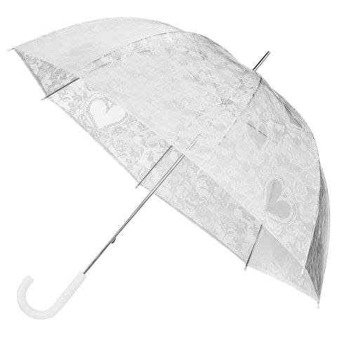 IMPLIVA - Clear umbrella w/pattern