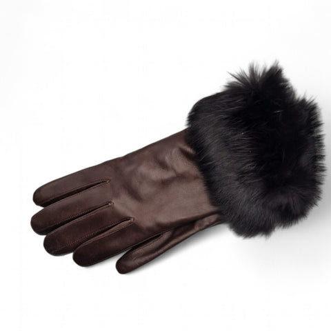 Szendelbacher - Ladies' gloves w/rabbit edge