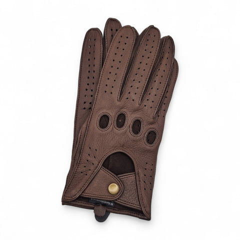 HK Driving Gloves - Heart Leather/Men's