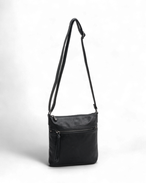 black puccini leather backpack PUCCINI Donna