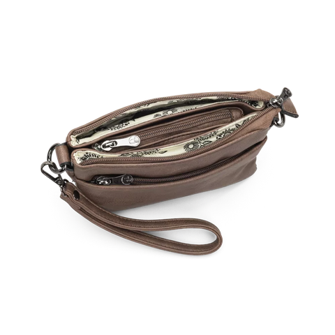 PUCCINI - Crossbody bag/wrist wallet 2 Colors