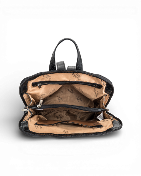 THE MONTE - A4 leather backpack