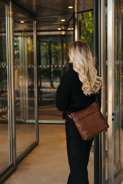 THE MONTE - Leðurtaska