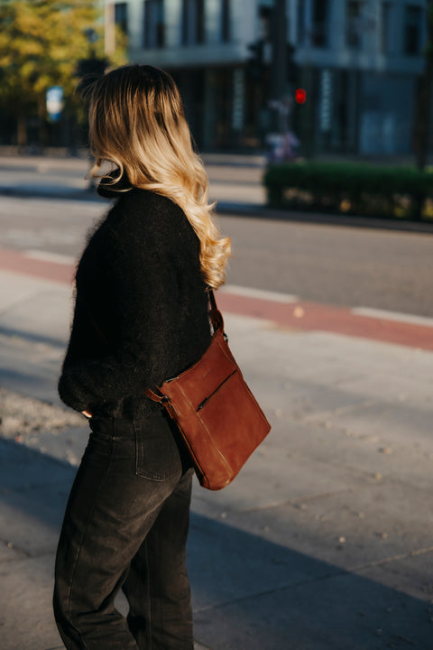 THE MONTE - Leðurtaska