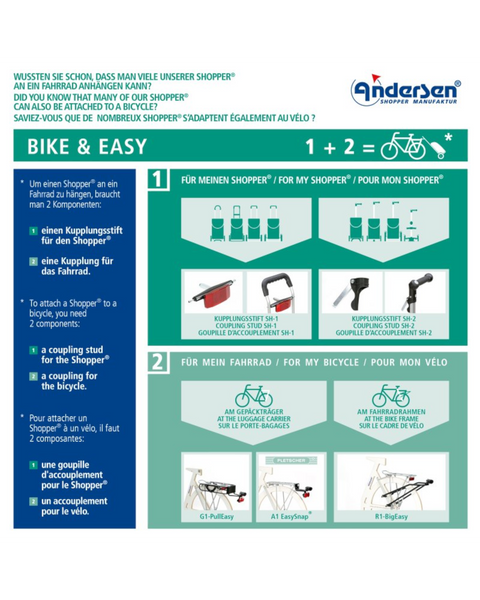 ANDERSEN Royal Shopper® Holk - Innkaupakerra
