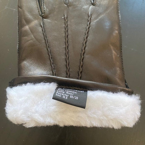 HK Men's gloves with soft wool lining