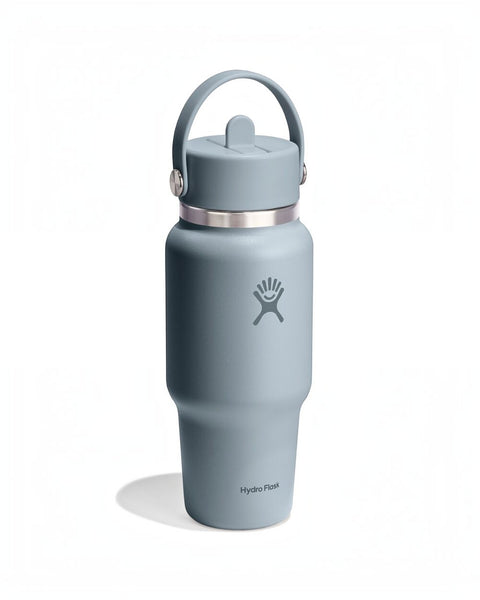Hydro Flask 24 oz (710ml) Wide Mouth Travel brúsi með röri