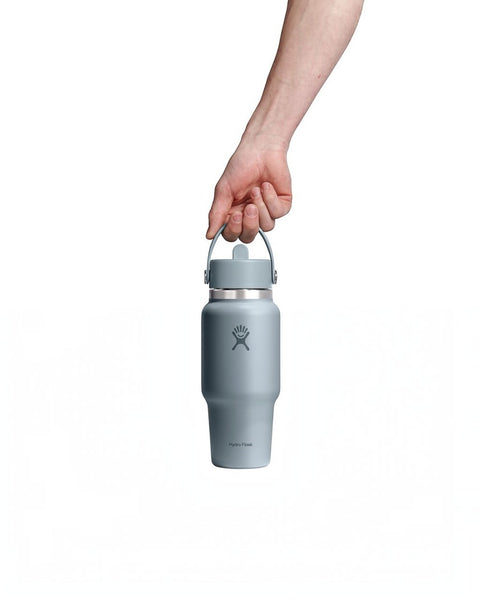 Hydro Flask 24 oz (710ml) Wide Mouth Travel brúsi með röri