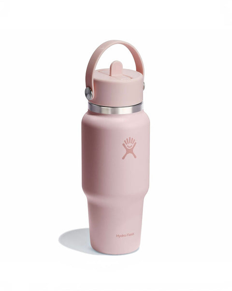 Hydro Flask 24 oz (710ml) Wide Mouth Travel brúsi með röri