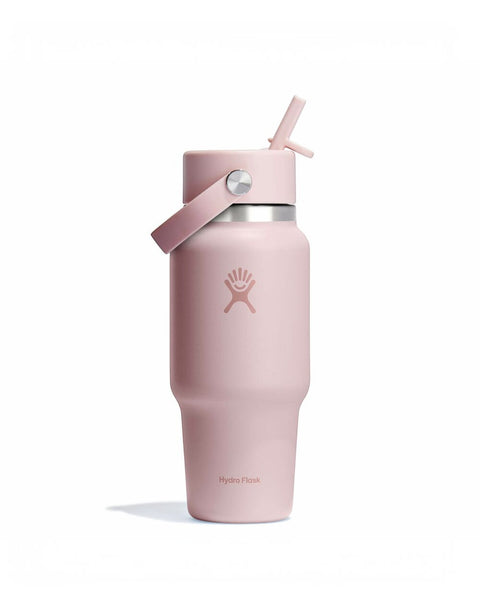 Hydro Flask 24 oz (710ml) Wide Mouth Travel brúsi með röri