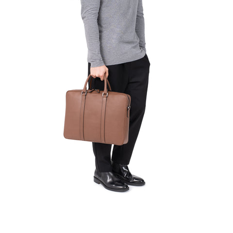 HEXAGONA Dandy - 15" leather bag