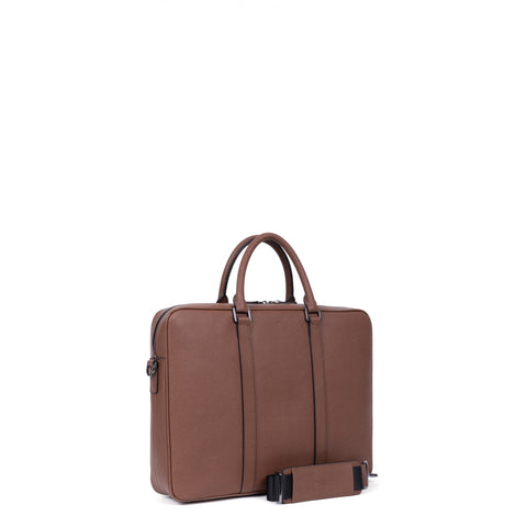 HEXAGONA Dandy - 15" leather bag