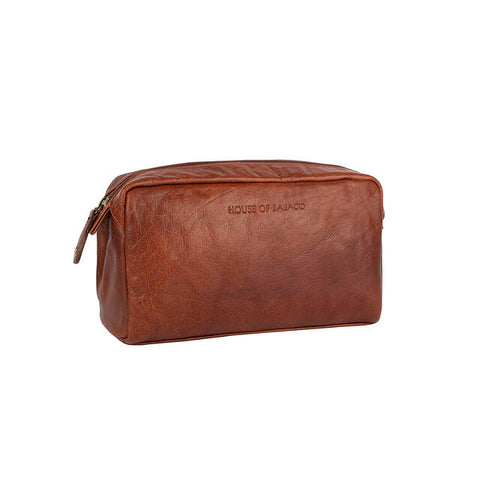 HOUSE OF SAJACO - Leather cosmetic bag